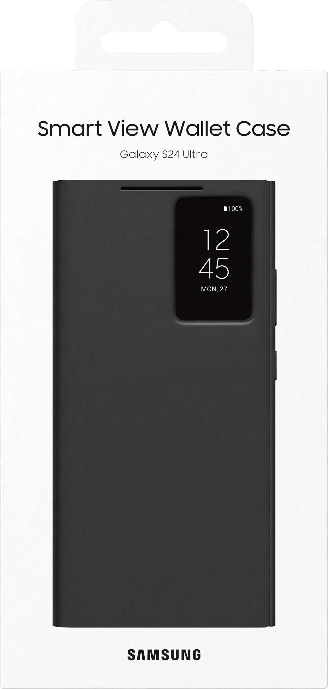 Чохол Samsung Smart View Wallet Case для Samsung Galaxy S24 Ultra - Black (EF-ZS928CBEGWW)