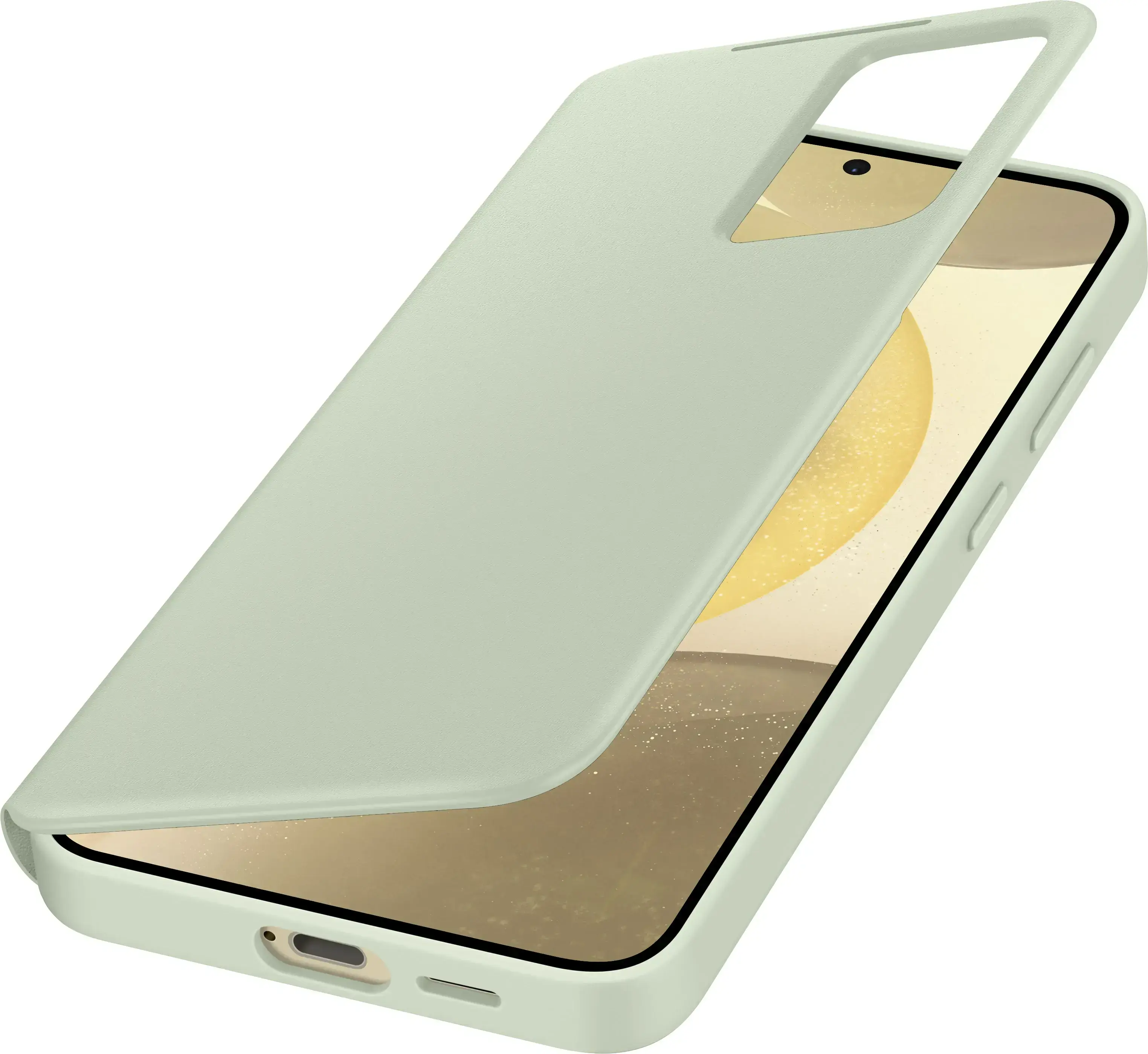 Чохол Samsung Smart View Wallet Case для Samsung S24 Plus - Light Green (EF-ZS926CGEGWW)
