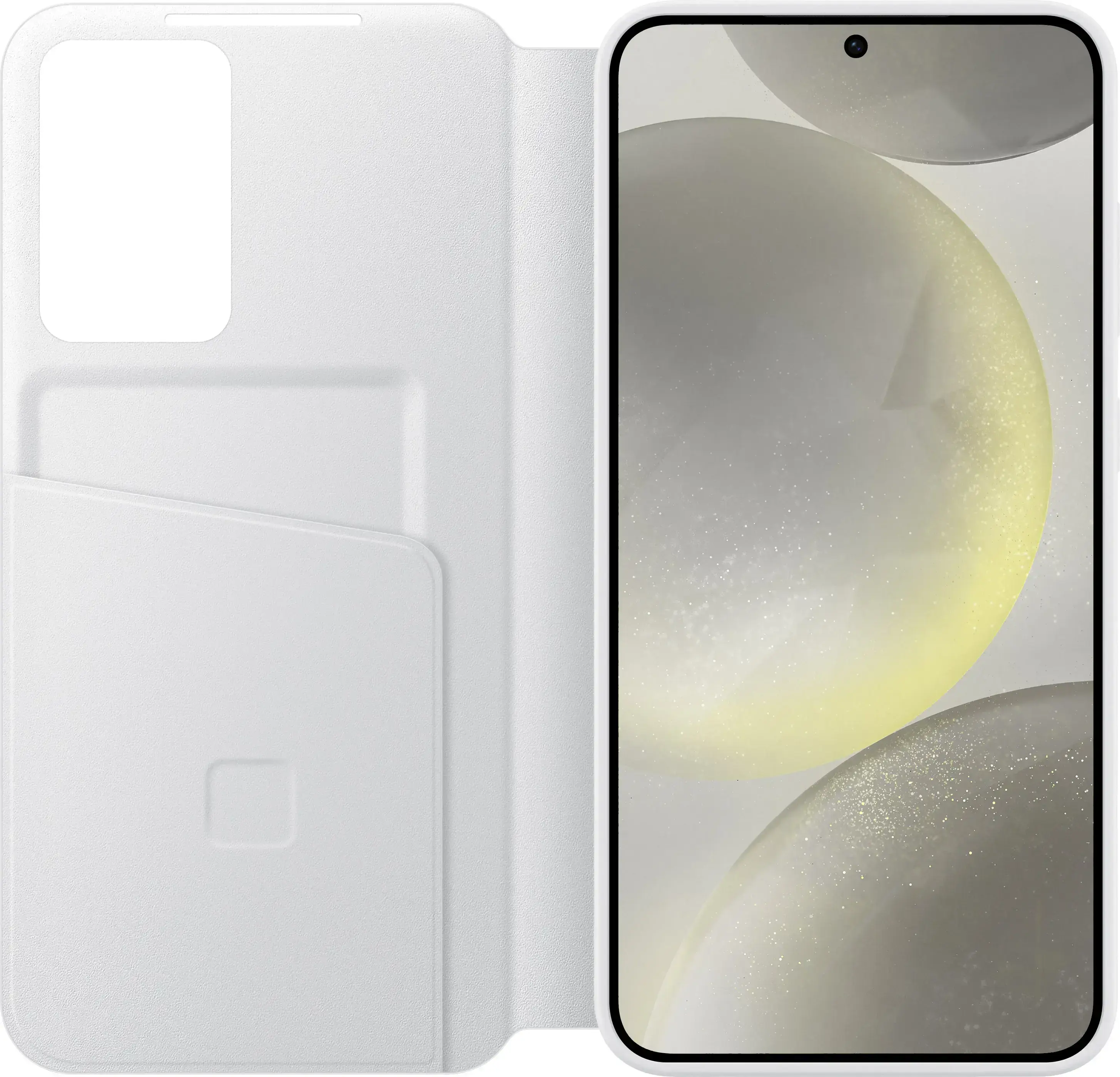 Чохол Samsung Smart View Wallet Case для Samsung S24 Plus - White (EF-ZS926CWEGWW)