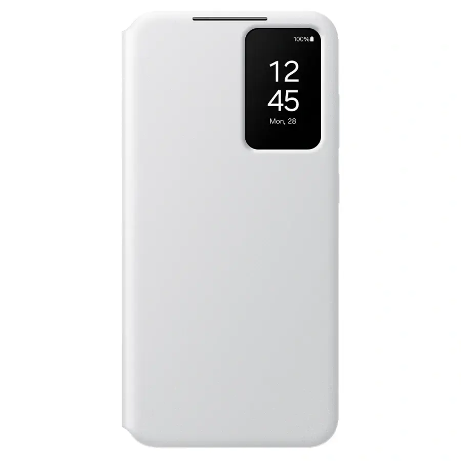 Чехол Samsung Smart View Wallet Case для Samsung S24 Plus - White (EF-ZS926CWEGWW)