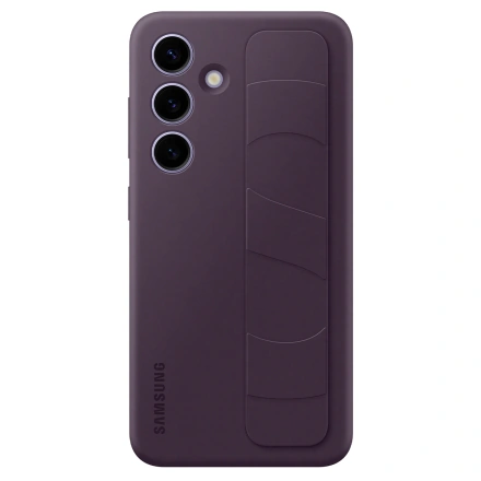 Чехол Samsung Standing Grip Case для Galaxy S24 - Dark Violet (EF-GS921CEEGWW)