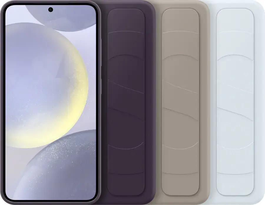 Чехол Samsung Standing Grip Case для Galaxy S24 - Light Blue (EF-GS921CLEGWW)