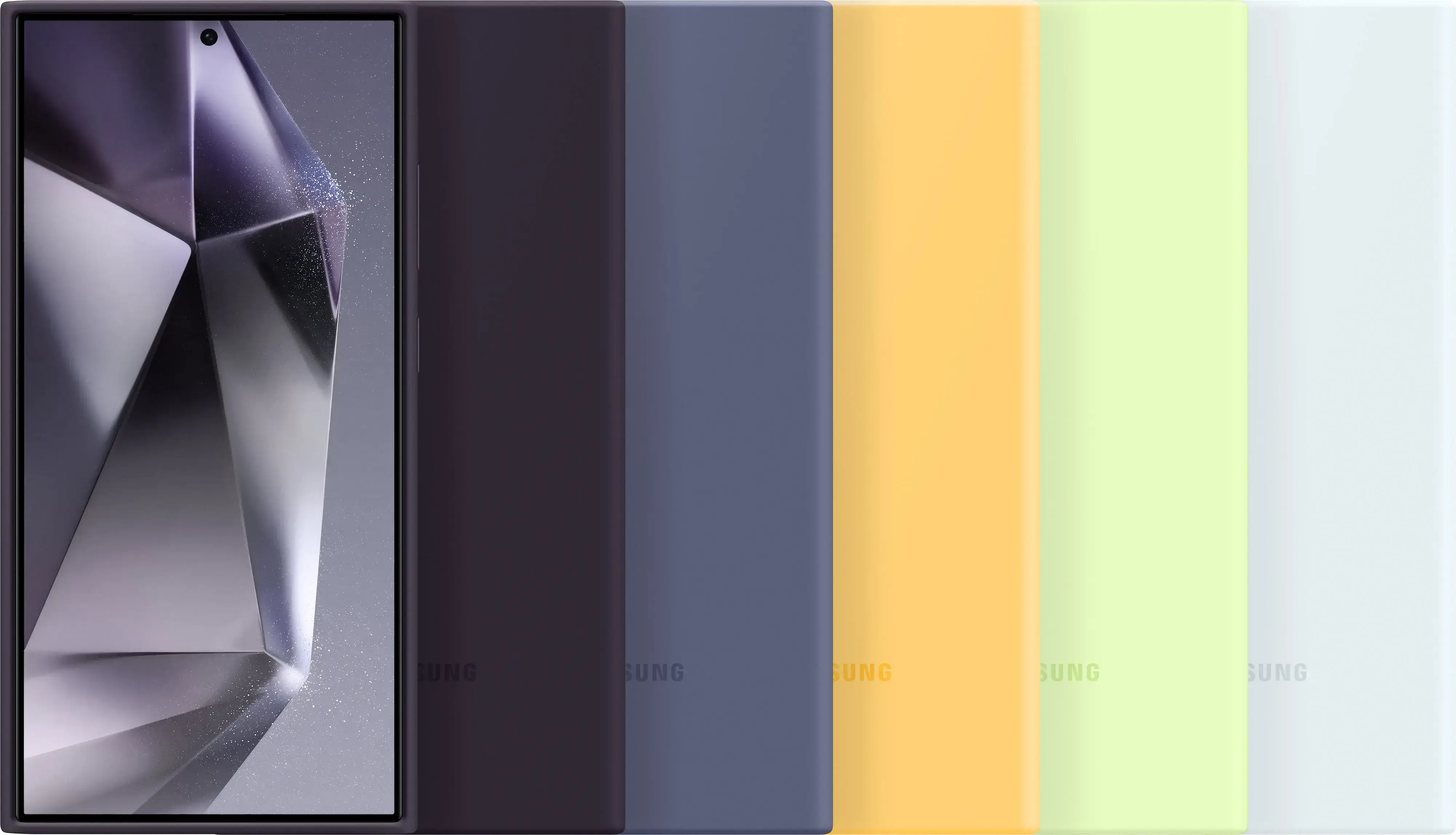 Чохол Samsung Silicone Case для Galaxy S24 Ultra - Violet (EF-PS928TVEG)