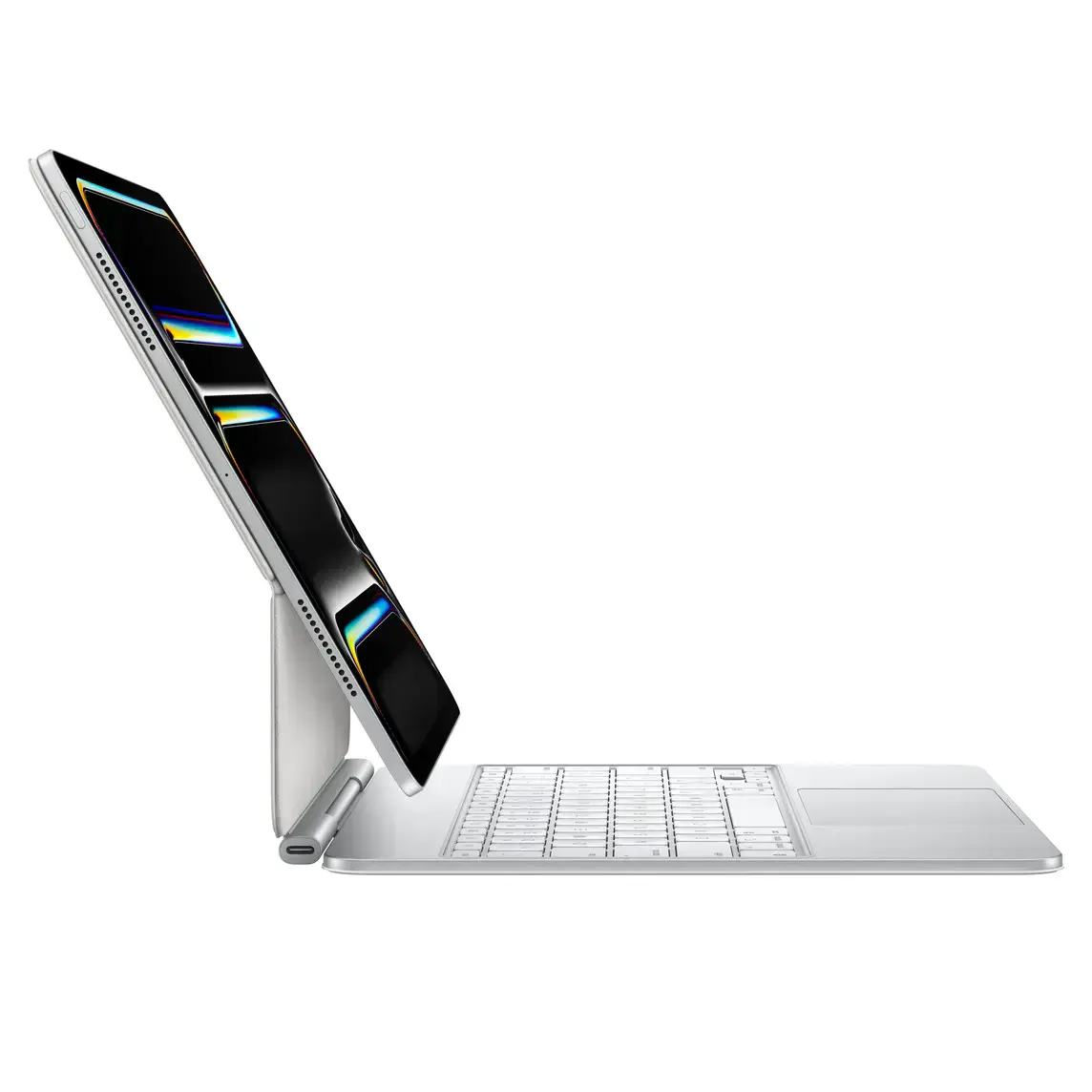 Чехол-клавиатура с подсветкой для планшета Apple Magic Keyboard for iPad Pro 13‑inch [M4] - US English - White (MWR43LL/A)