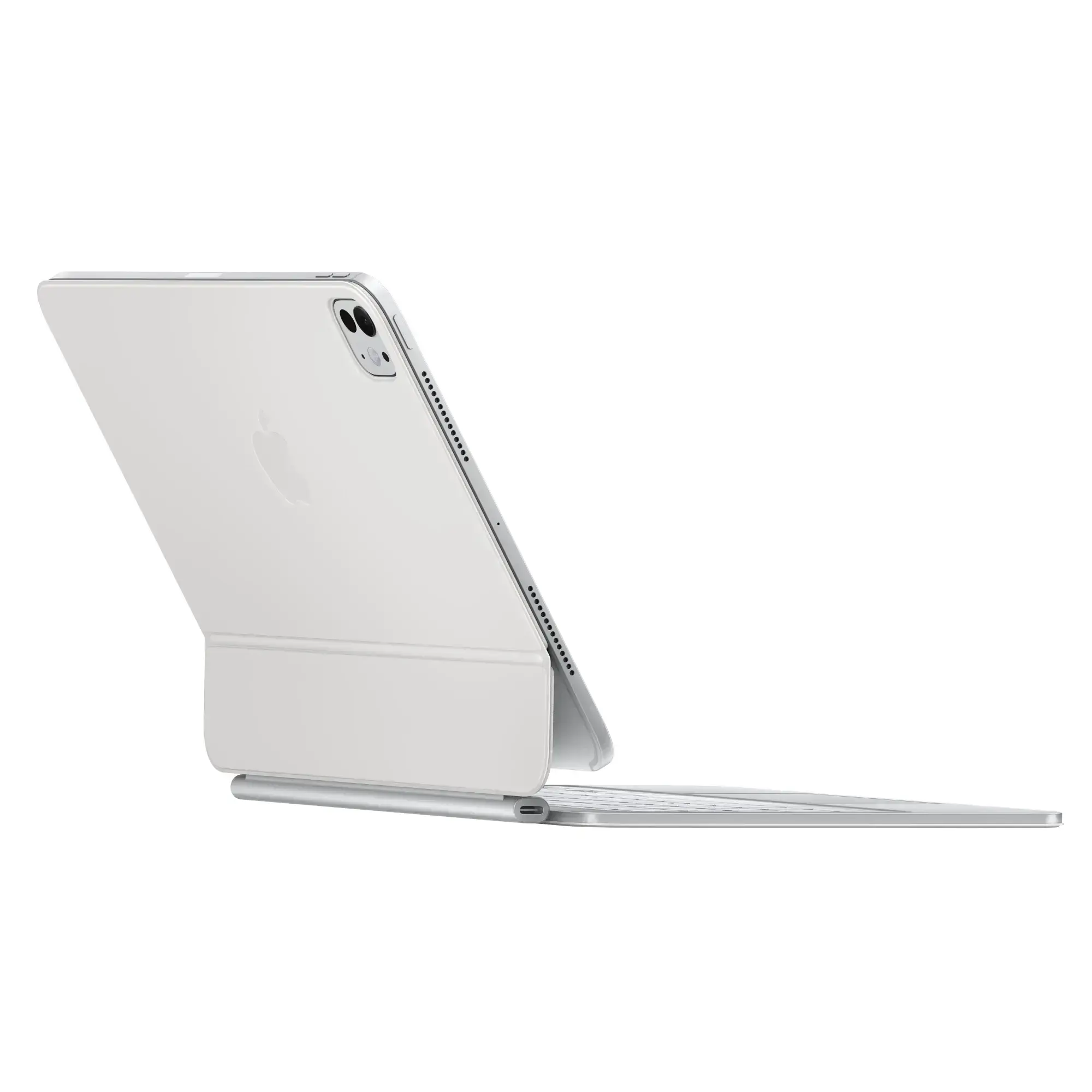 Чехол-клавиатура с подсветкой для планшета Apple Magic Keyboard for iPad Pro 11‑inch [M4] - Italian - White (MWR03T/A)