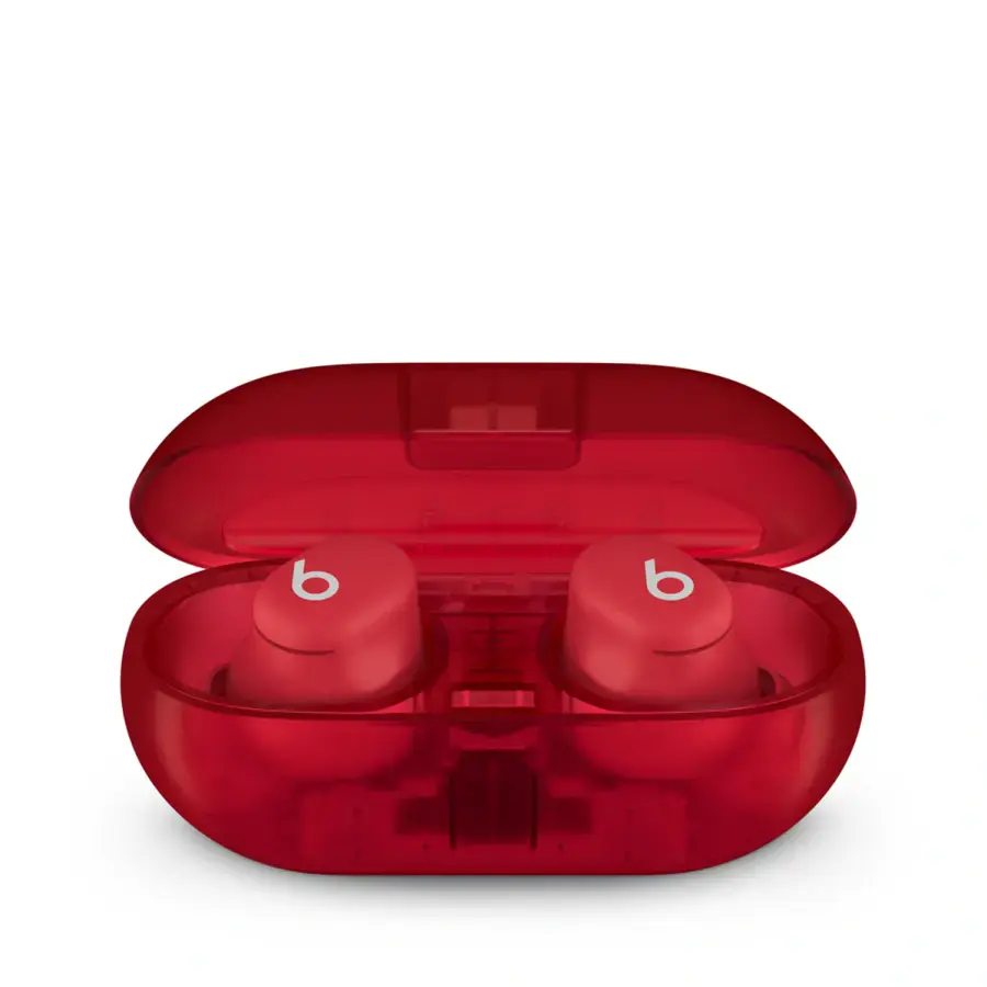 Наушники Beats Solo Buds — True Wireless Earbuds — Transparent Red (MUW03)