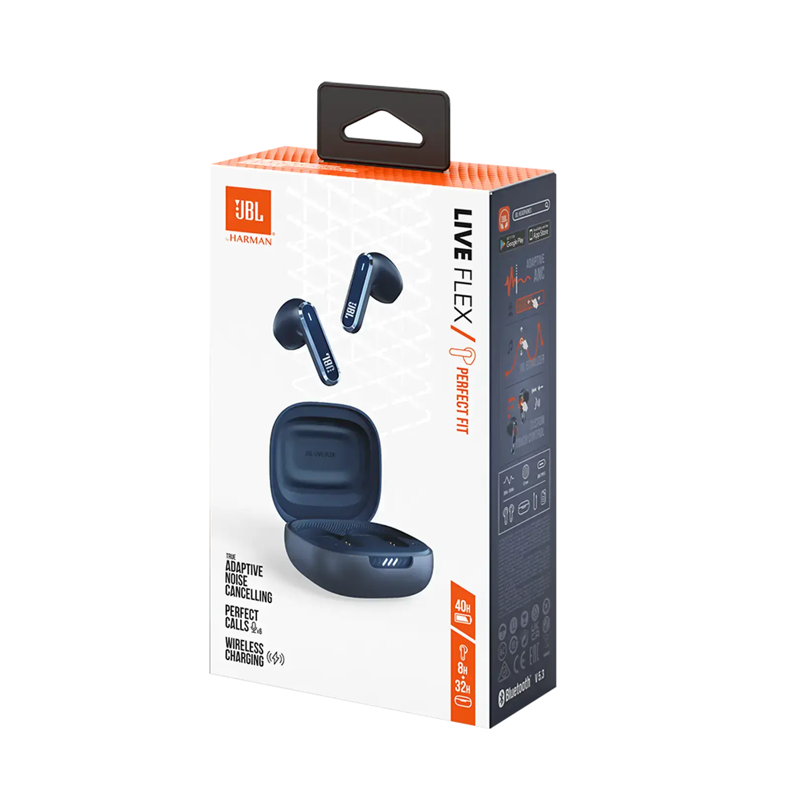 Наушники JBL Live Flex - Blue (JBLLIVEFLEXBLU)