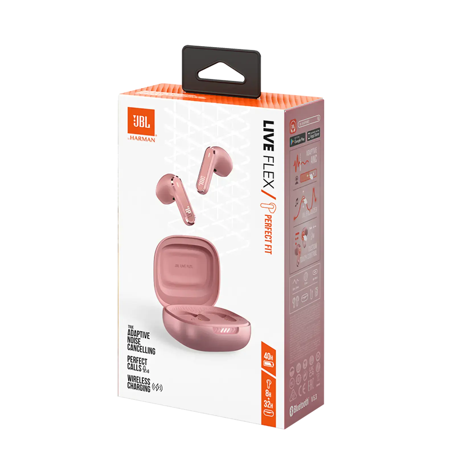 Навушники JBL Live Flex - Rose (JBLLIVEFLEXROS)