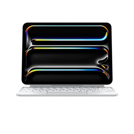 Чехол-клавиатура с подсветкой для планшета Apple Magic Keyboard for iPad Pro 11‑inch [M4] - US English - White (MWR03LL/A)