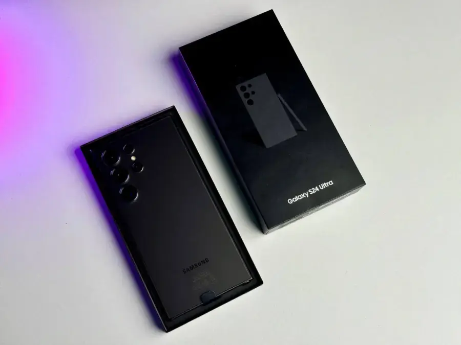 OPEN BOX Смартфон Samsung Galaxy S24 Ultra 12/256GB - Titanium Black (SM-S928BZKG)