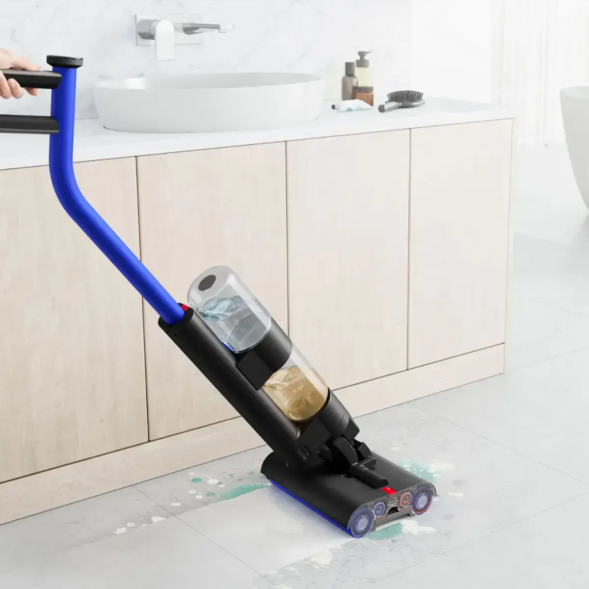 Пылесос для влажной уборки Dyson WashG1 - Electric Brake Blue/Black (486236-01) EU
