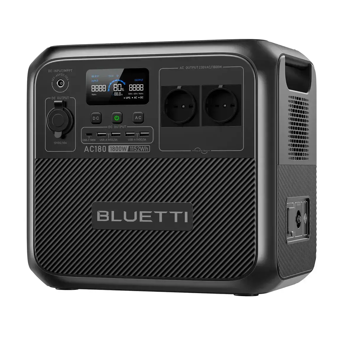 Портативная зарядная станция BLUETTI AC180 Portable Power Station | 1800W 1152Wh