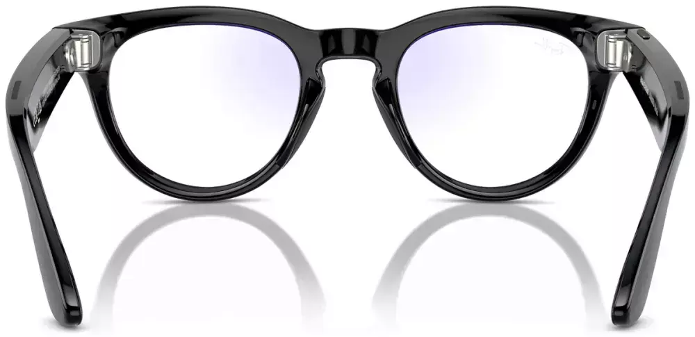 Смарт-окуляри Ray-Ban | Meta Headliner Standard - Shiny Black Frame/Clear Lenses (RW4009 601/SB 50-23)