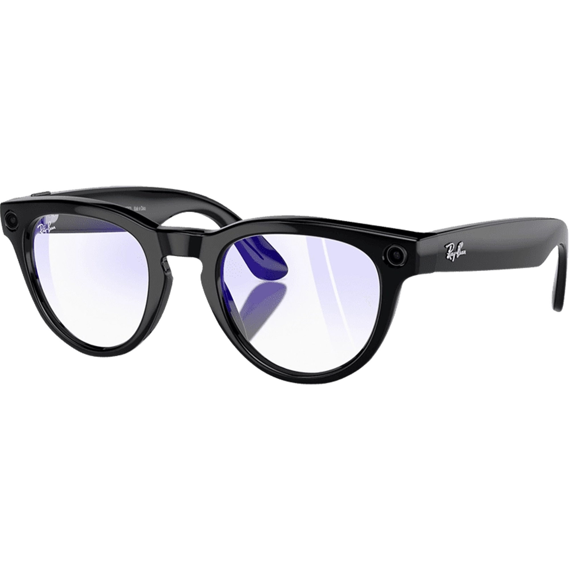 Смарт-окуляри Ray-Ban | Meta Headliner Standard - Shiny Black Frame/Clear Lenses (RW4009 601/SB 50-23)