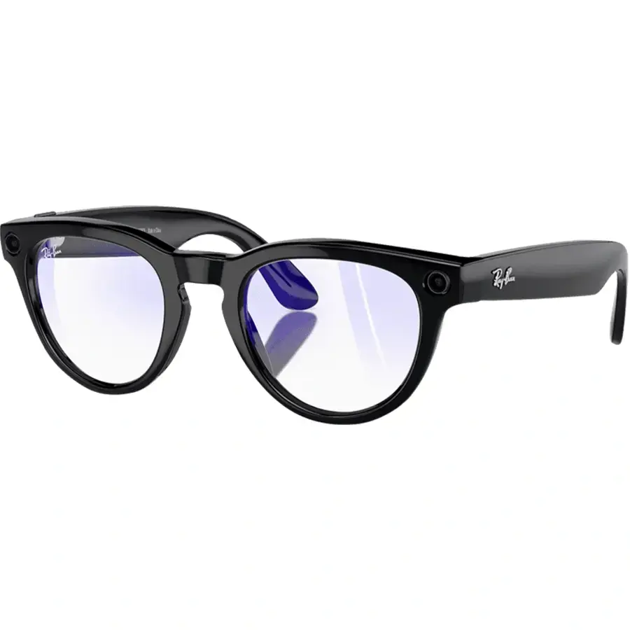 Смарт-очки Ray-Ban | Meta Headliner Standard - Shiny Black Frame/Clear Lenses (RW4009 601/SB 50-23)