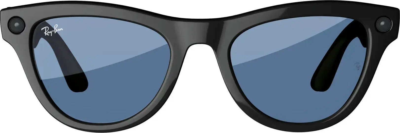Смарт-окуляри Ray-Ban | Meta Skyler Standard - Shiny Black / Transitions Cerulean Blue (RW4010 601/MF 52-20)