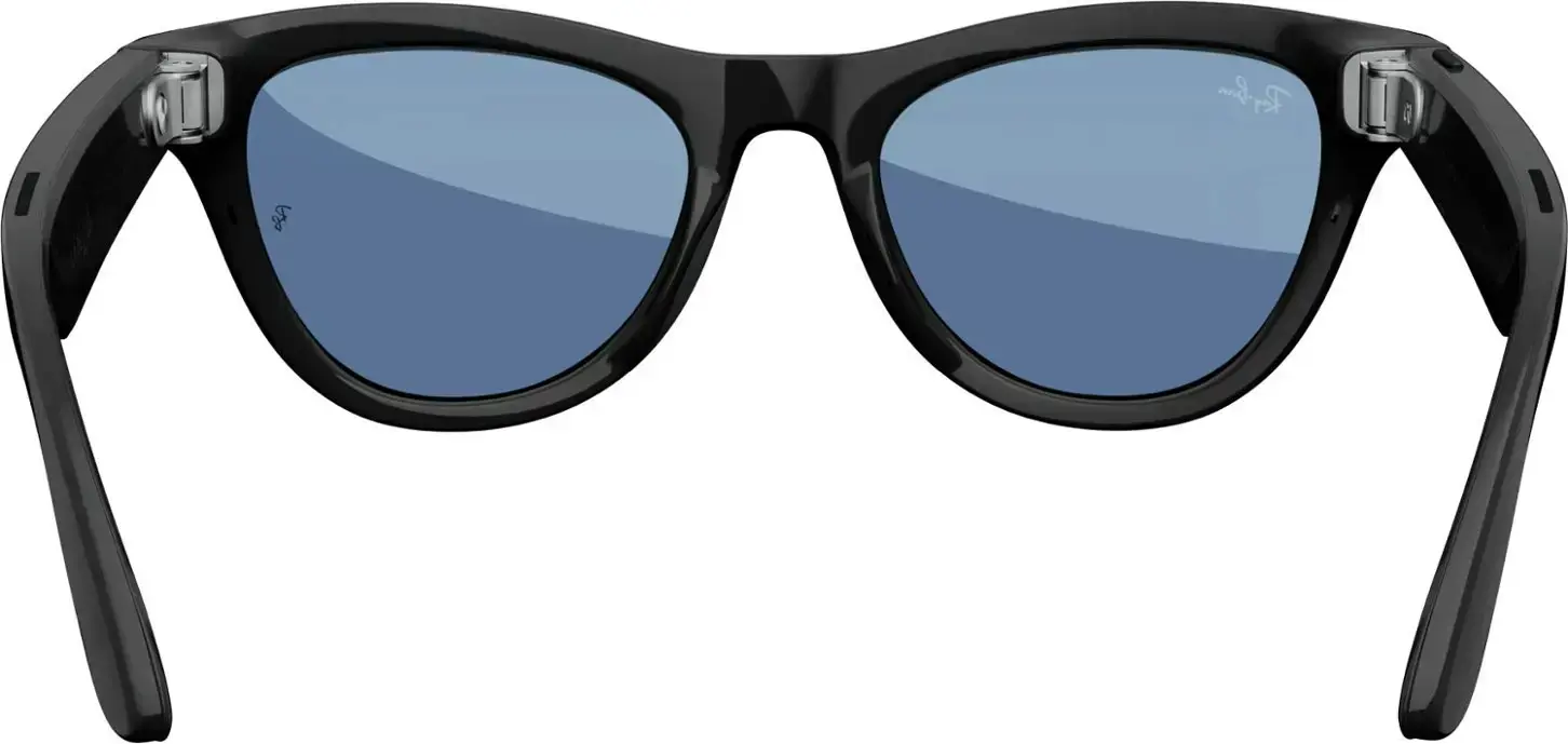 Смарт-окуляри Ray-Ban | Meta Skyler Standard - Shiny Black / Transitions Cerulean Blue (RW4010 601/MF 52-20)