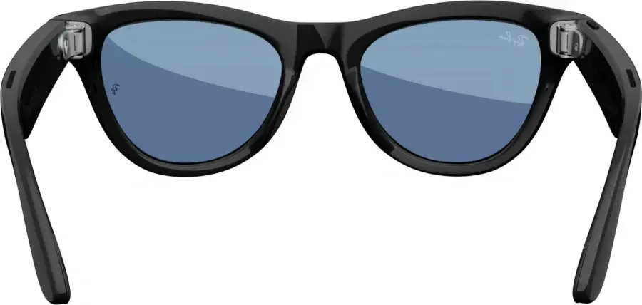 Смарт-очки Ray-Ban | Meta Skyler Standard - Shiny Black / Transitions Cerulean Blue (RW4010 601/MF 52-20)