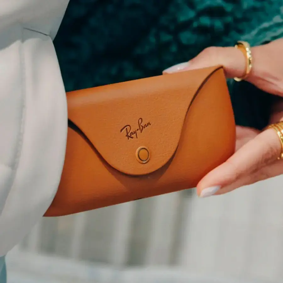 Смарт-очки Ray-Ban | Meta Skyler Standard - Shiny Black / Transitions Cerulean Blue (RW4010 601/MF 52-20)