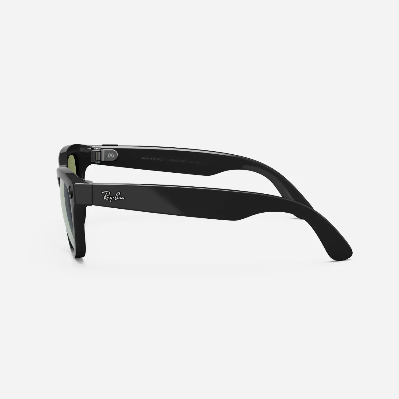 Смарт-очки Ray-Ban | Meta Skyler Standard - Shiny Black / G-15 Green (RW4010 601/71 52-20)