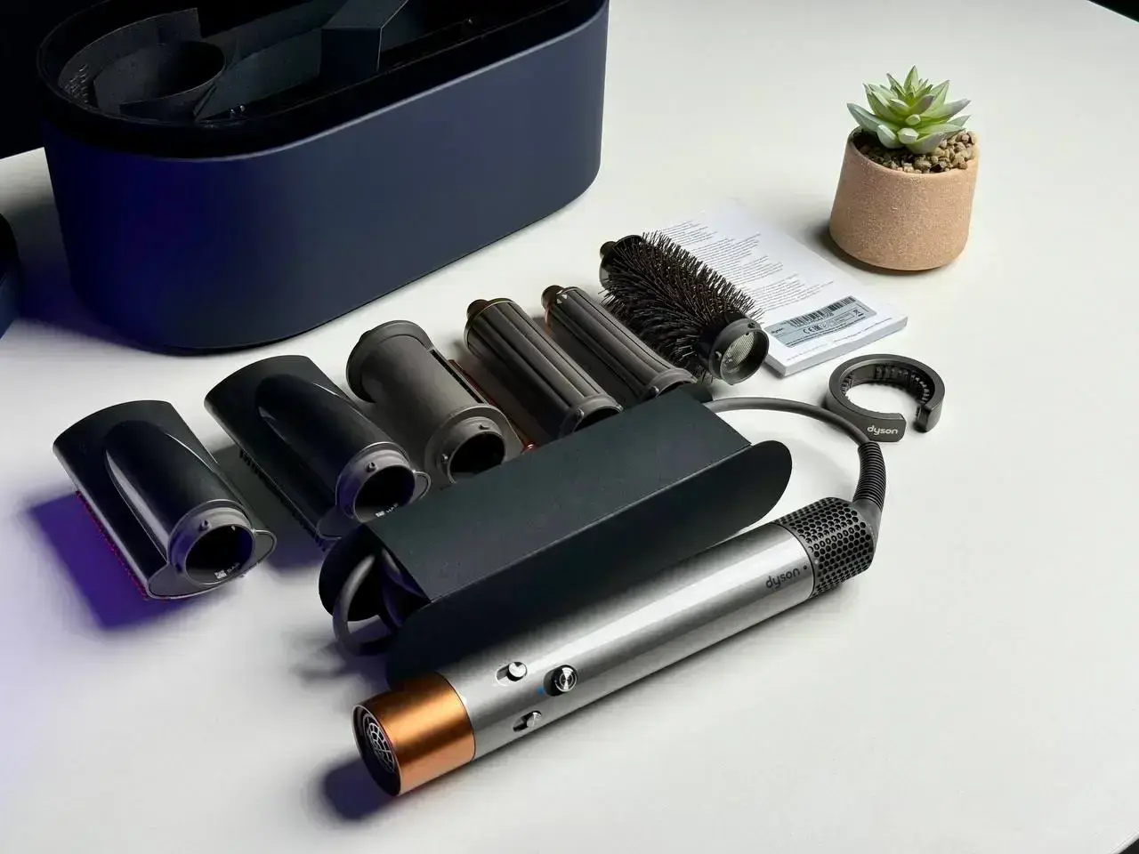 УЦЕНКА Стайлер для разных типов волос Dyson Airwrap Multi-styler Complete Nickel/Copper (400689-01) новый (по обмену по гарантии Dyson)