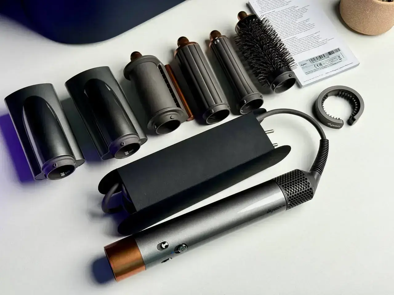 УЦЕНКА Стайлер для разных типов волос Dyson Airwrap Multi-styler Complete Nickel/Copper (400689-01) новый (по обмену по гарантии Dyson)