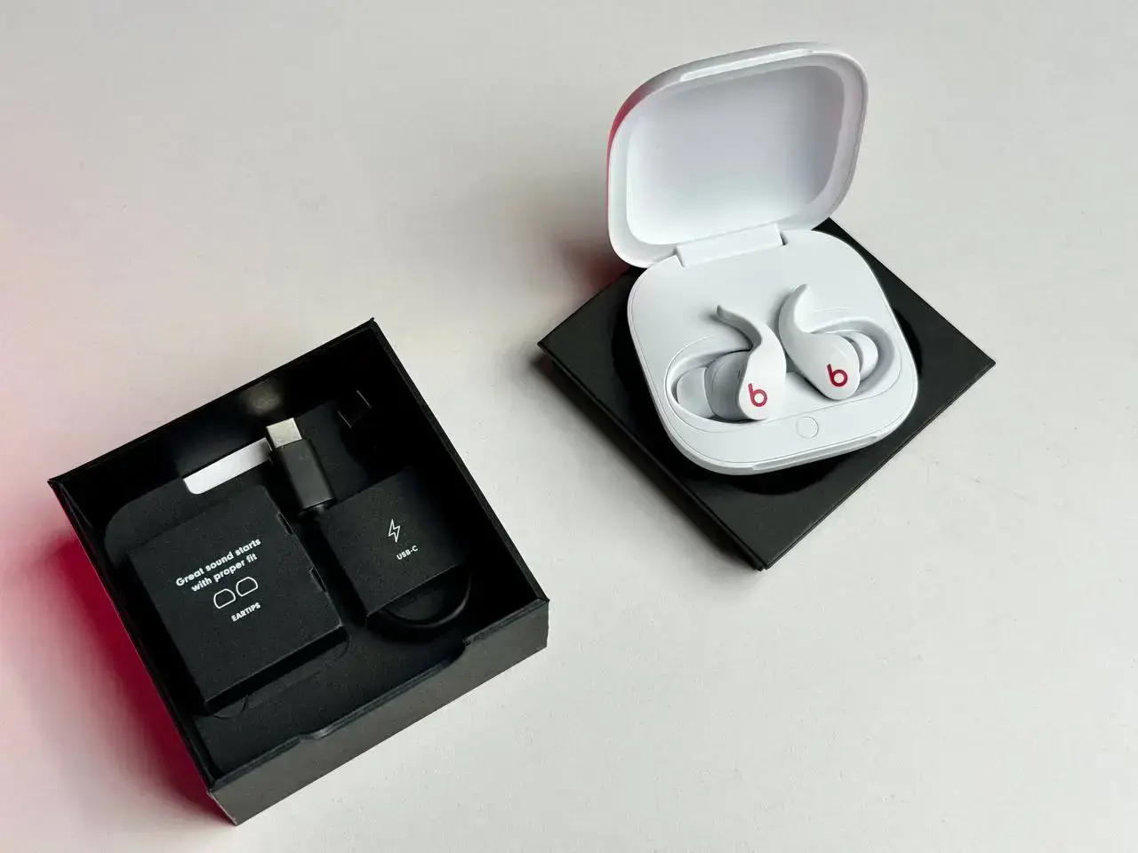 Уцінка, відкрита коробка Beats Fit Pro True Wireless Earbuds — Beats White (MK2G3)