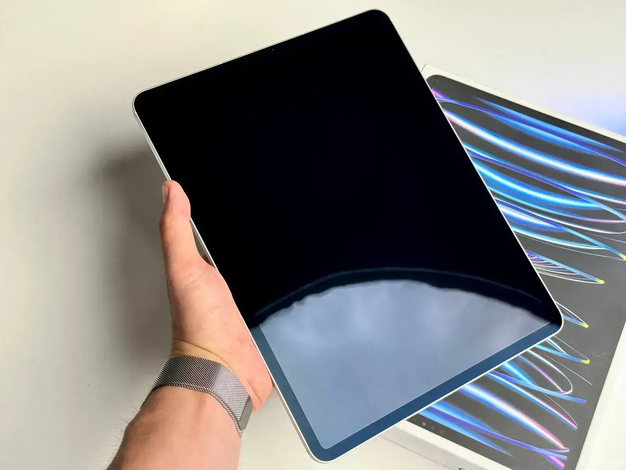 УЦЕНКА iPad Pro 12.9" 2022 Wi-Fi + Cellular 512GB Silver (MP633, MP233) - Состояние: новый | Аккумулятор: 100% | Комплект: полный | Гарантія: 1 мес.