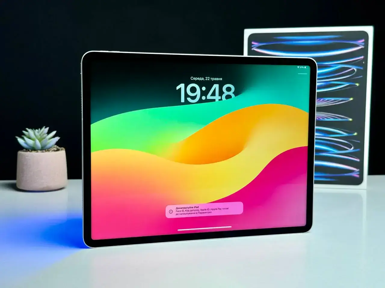 УЦЕНКА iPad Pro 12.9" 2022 Wi-Fi + Cellular 512GB Silver (MP633, MP233) - Состояние: новый | Аккумулятор: 100% | Комплект: полный | Гарантія: 1 мес.