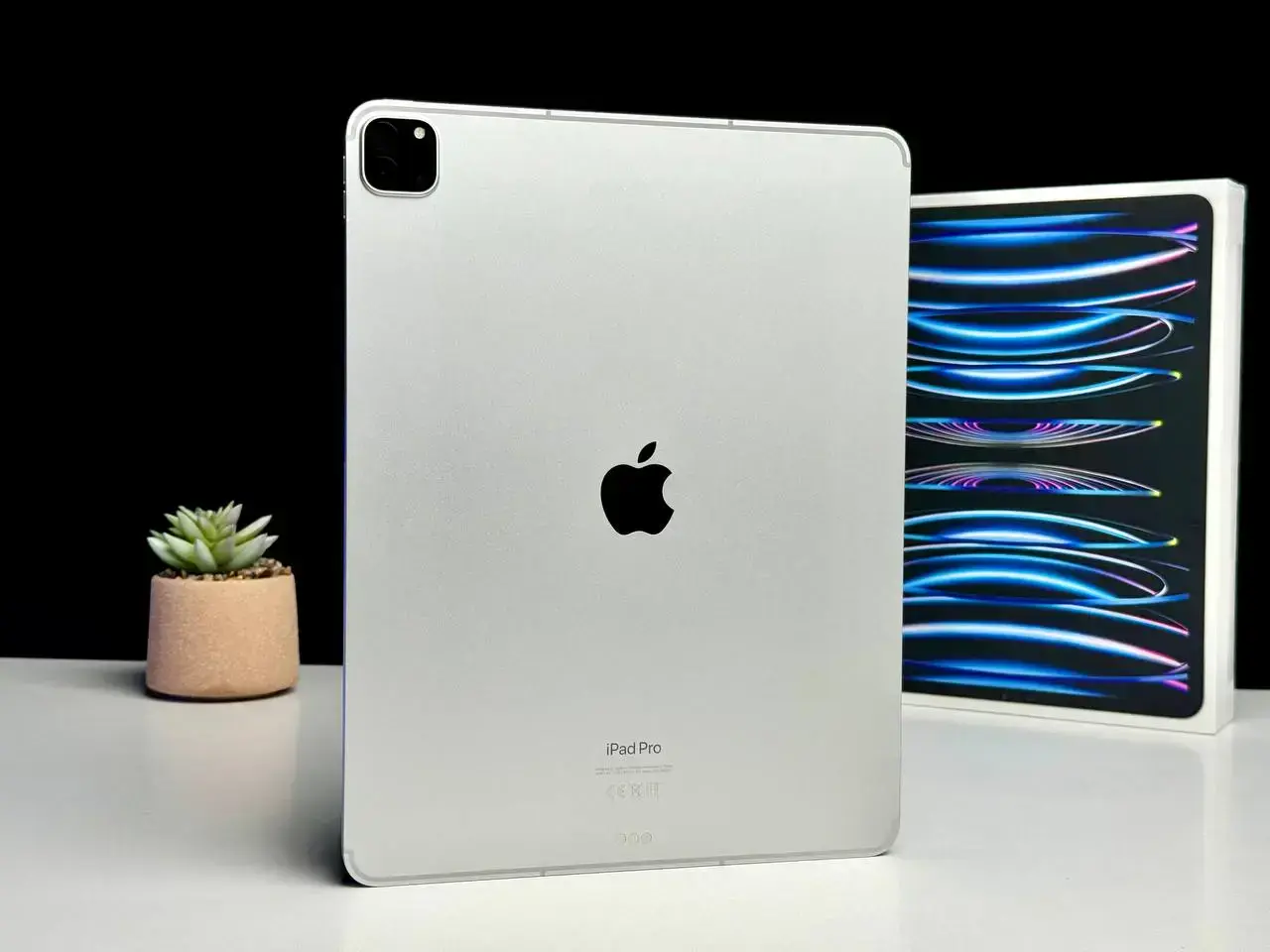 УЦЕНКА iPad Pro 12.9" 2022 Wi-Fi + Cellular 512GB Silver (MP633, MP233) - Состояние: новый | Аккумулятор: 100% | Комплект: полный | Гарантія: 1 мес.