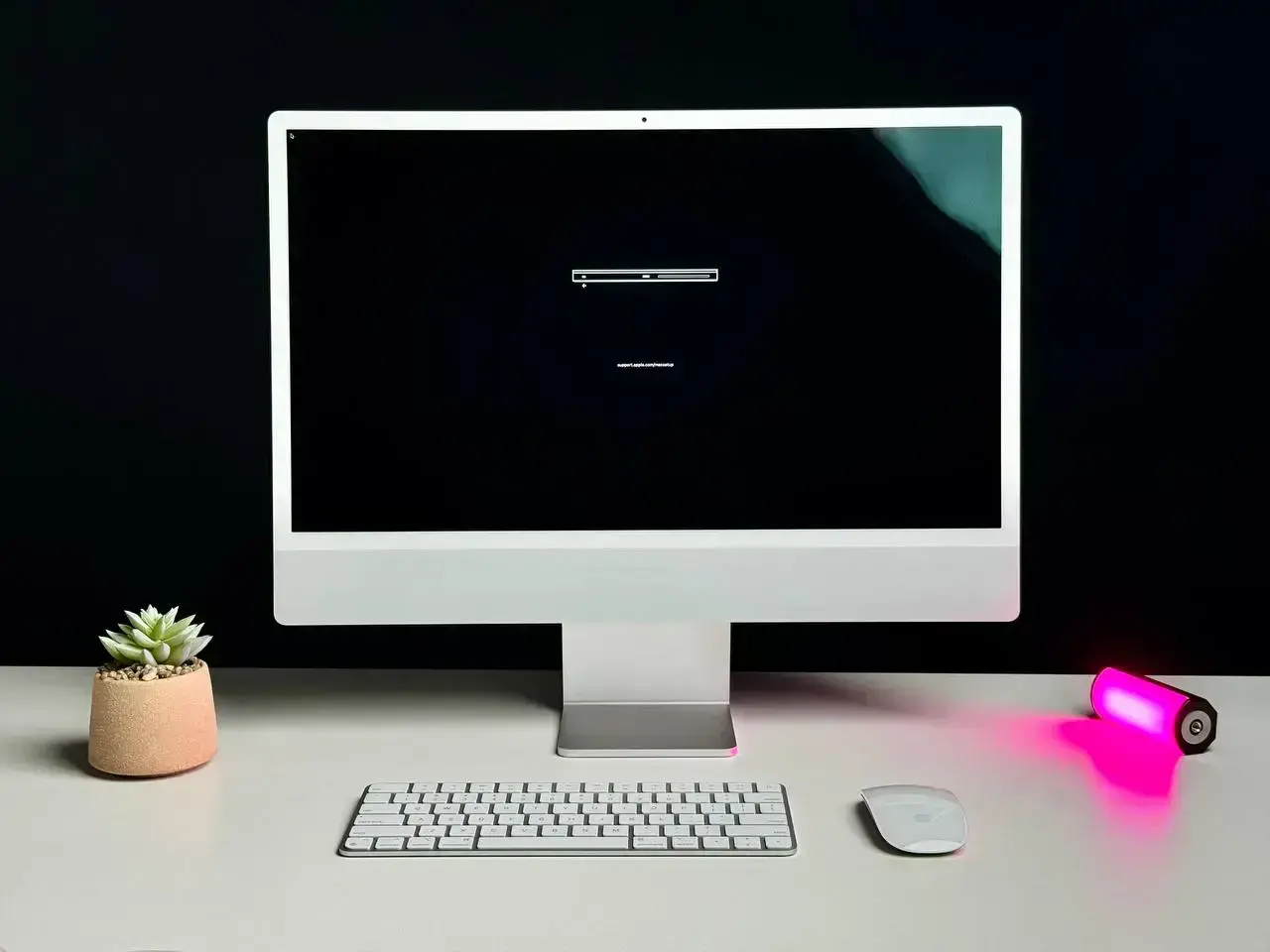 Б/У iMac 24" 4.5K Retina display Silver (MGTF3) 2021 - Состояние: идеальное | Комплект: полный | Гарантия: 3 мес.