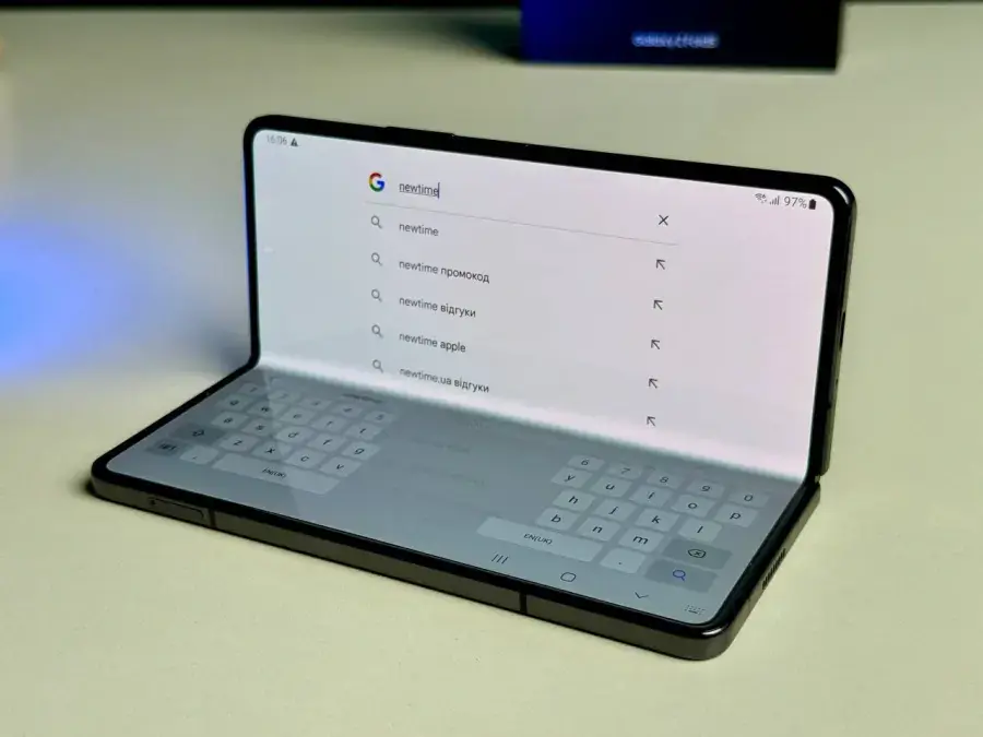 Б/У Смартфон Samsung Galaxy Fold 5 12/256GB - Phantom Black (SM-F946BZKB) - Состояние: идеальный | Аккумулятор: 100% | Комплект: полный | Гарантія: 1 мес.