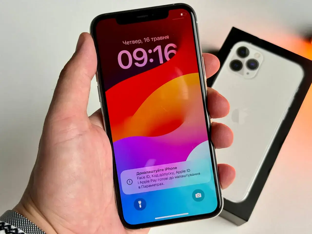 Б/У Apple iPhone 11 Pro 64GB Silver (MWC32) - Состояние: хороший | Аккумулятор: 100% | Комплект: Полный | Гарантія: 1 мес.