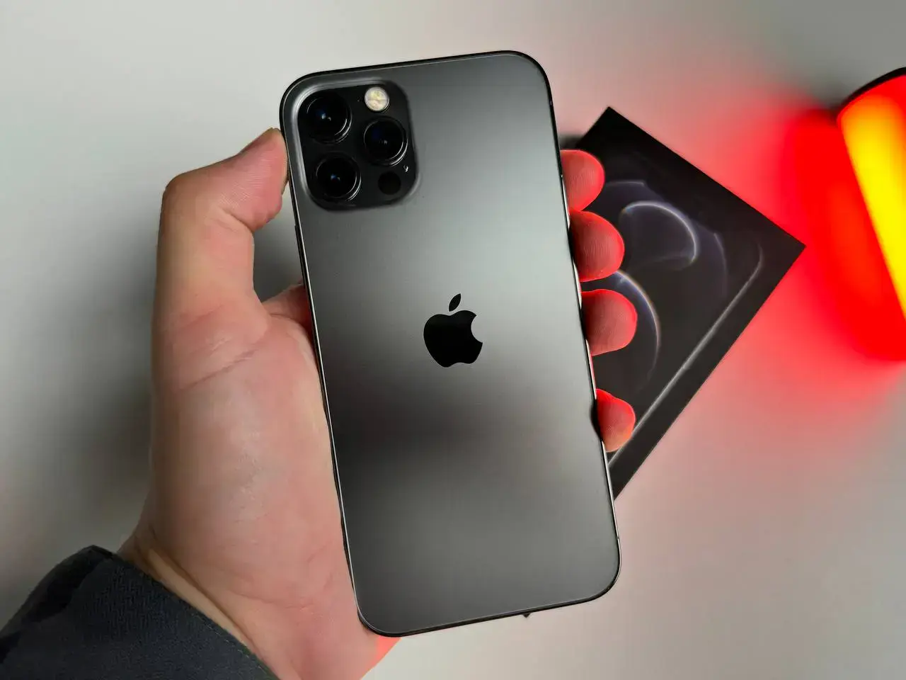 Б/У Apple iPhone 12 Pro 128GB Graphite (MGLN3, MGMK3) - Состояние: ідеальний | Аккумулятор: 100% | Комплект: коробка | Гарантія: 1 мес.