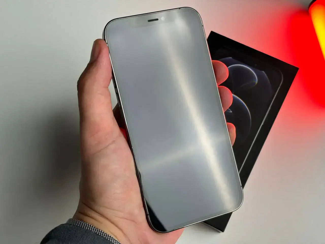 Б/У Apple iPhone 12 Pro 128GB Graphite (MGLN3, MGMK3) - Состояние: ідеальний | Аккумулятор: 100% | Комплект: коробка | Гарантія: 1 мес.