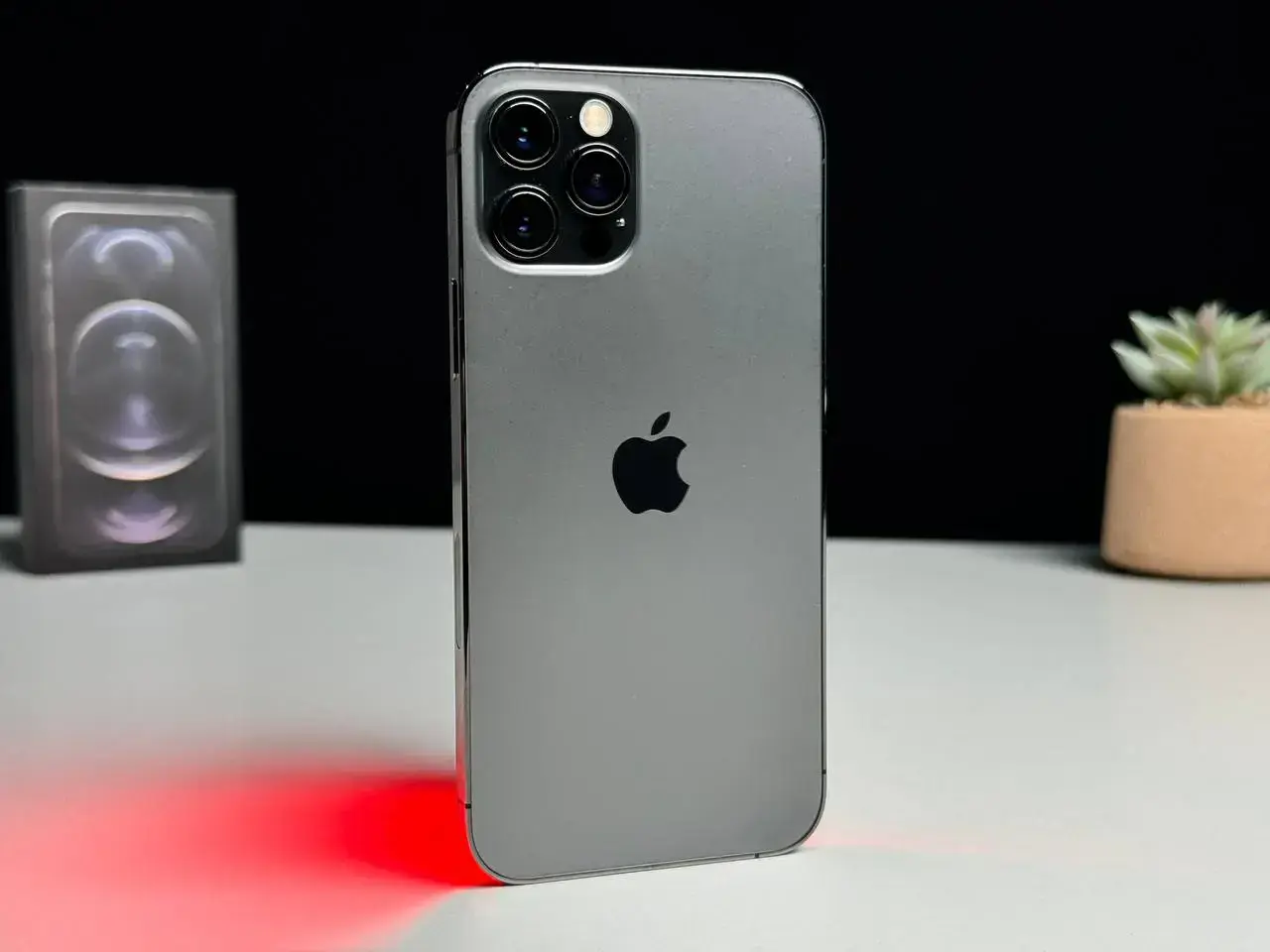 Б/У Apple iPhone 12 Pro 128GB Graphite (MGLN3, MGMK3) - Состояние: ідеальний | Аккумулятор: 100% | Комплект: коробка | Гарантія: 1 мес.
