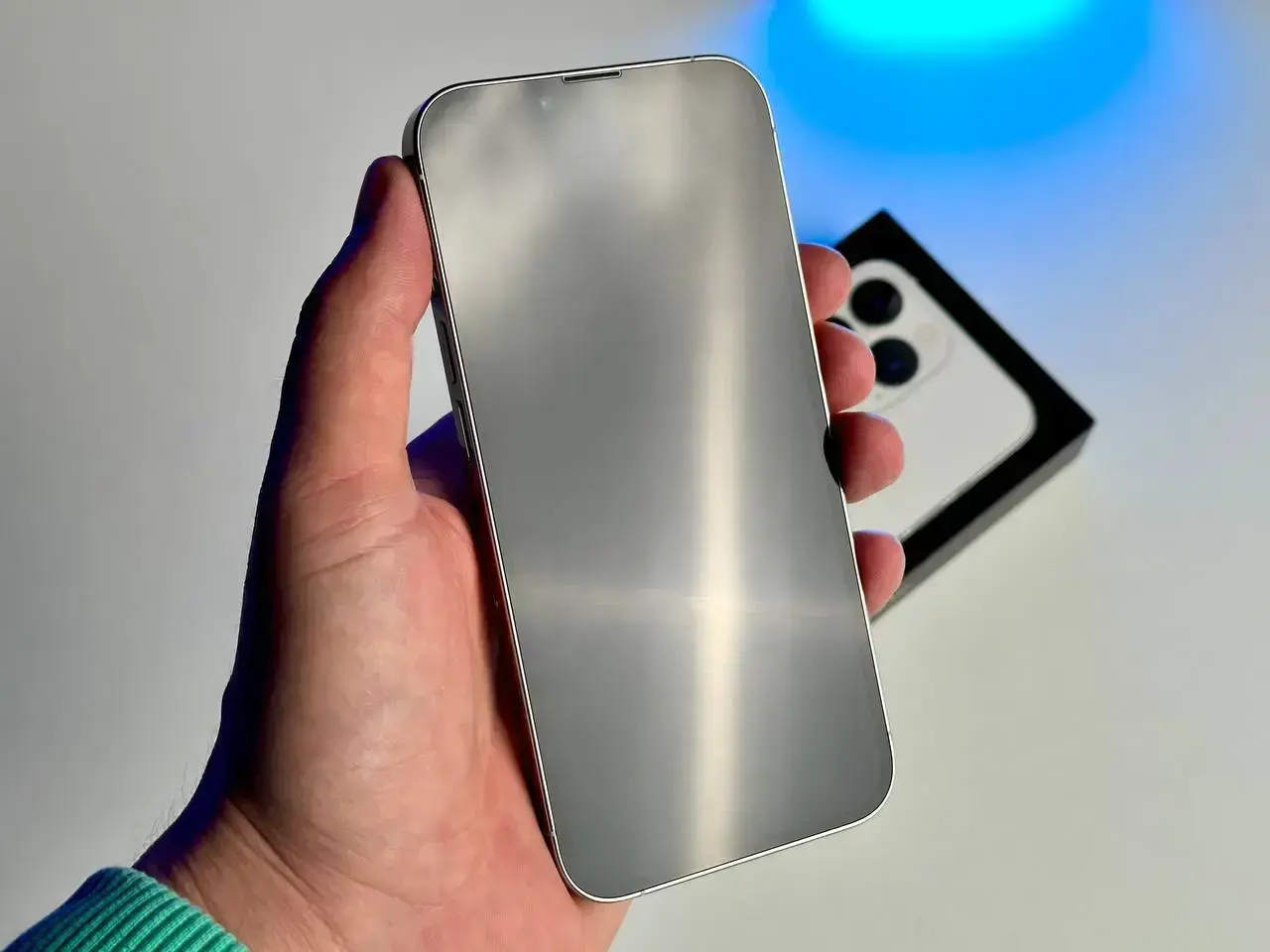ВЖИВАНИЙ Apple iPhone 13 Pro 256GB Silver (MLTX3, MLVF3) - Стан: гарний | Акумулятор: 100% | Комплект: повний | Гарантія: 1 міс.