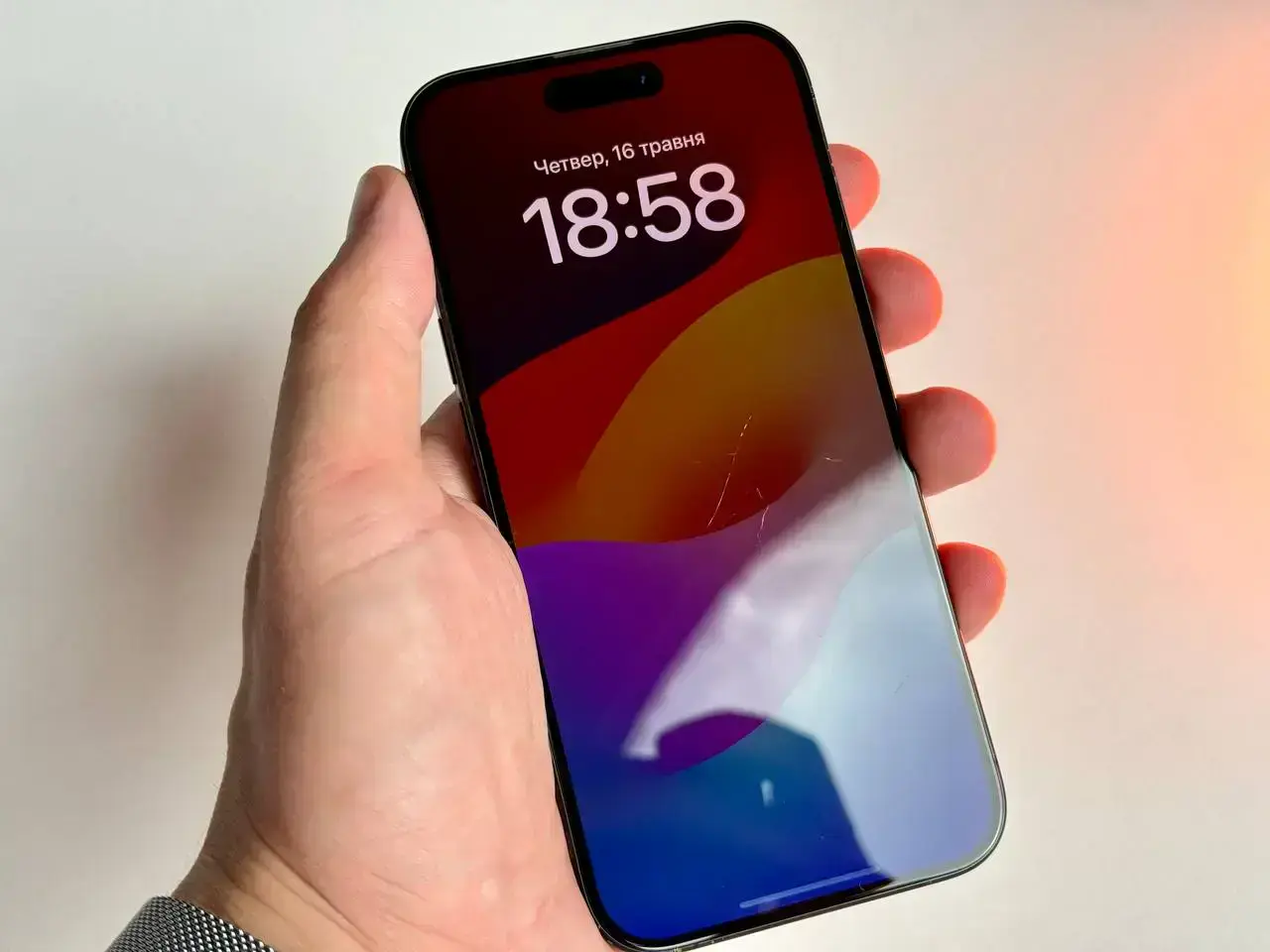 ВЖИВАНИЙ Apple iPhone 15 Pro 512GB Black Titanium (MTV73) - Стан: задовільний | Акумулятор: 95% | Комплект: коробка | Гарантія: 1 міс.