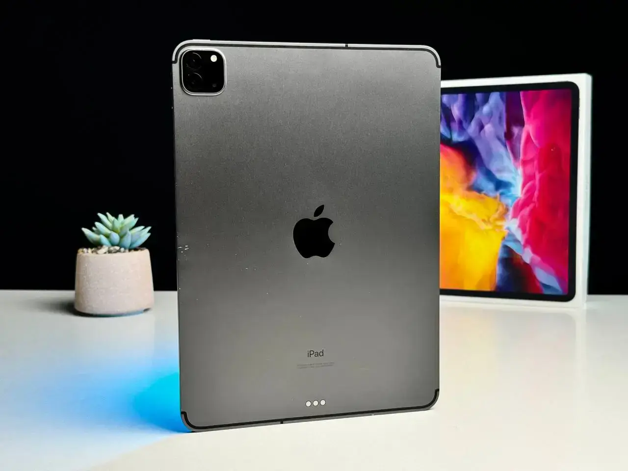 Б/У iPad Pro 11" 2020 Wi-Fi + Cellular 128GB Space Gray (MY332, MY2V2) - Состояние: удовлетворительный | Аккумулятор: 86% | Комплект: коробка | Гарантія: 1 мес.