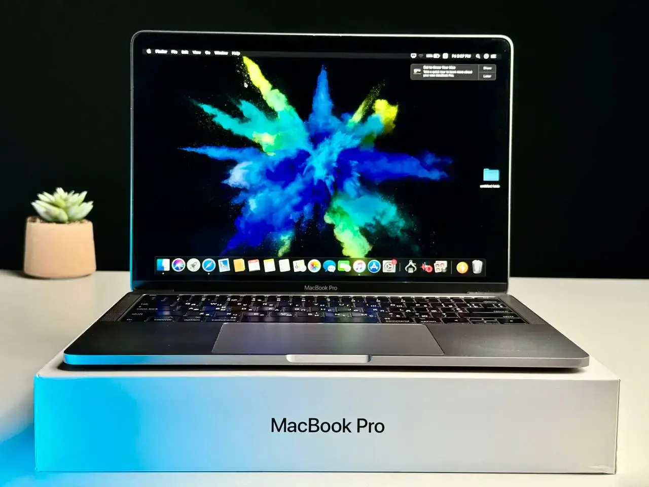ВЖИВАНИЙ MacBook Pro 13" Space Gray (MPXT2) 2017 - Стан: гарний | Комплект: повний | Гарантія: 1 міс.
