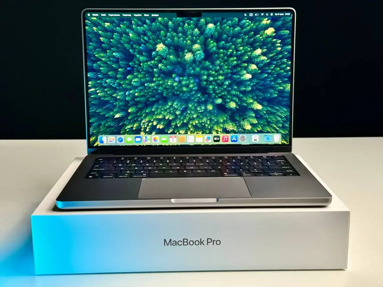 Б/У MacBook Pro 14" Space Gray 2023 (MPHG3) - US English - Состояние: хороший | Аккумулятор: 98% | Комплект: полный | Гарантія: 1 мес.