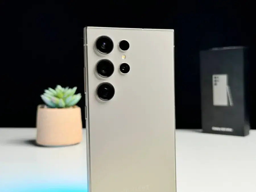 Б/У Смартфон Samsung Galaxy S24 Ultra 12/256GB - Titanium Gray (SM-S928BZTG) - Состояние: идеальный | Аккумулятор: 100% | Комплект: полный | Гарантія: 1 мес.