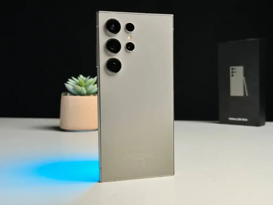 Б/У Смартфон Samsung Galaxy S24 Ultra 12/256GB - Titanium Gray (SM-S928BZTG) - Состояние: идеальный | Аккумулятор: 100% | Комплект: полный | Гарантія: 1 мес.