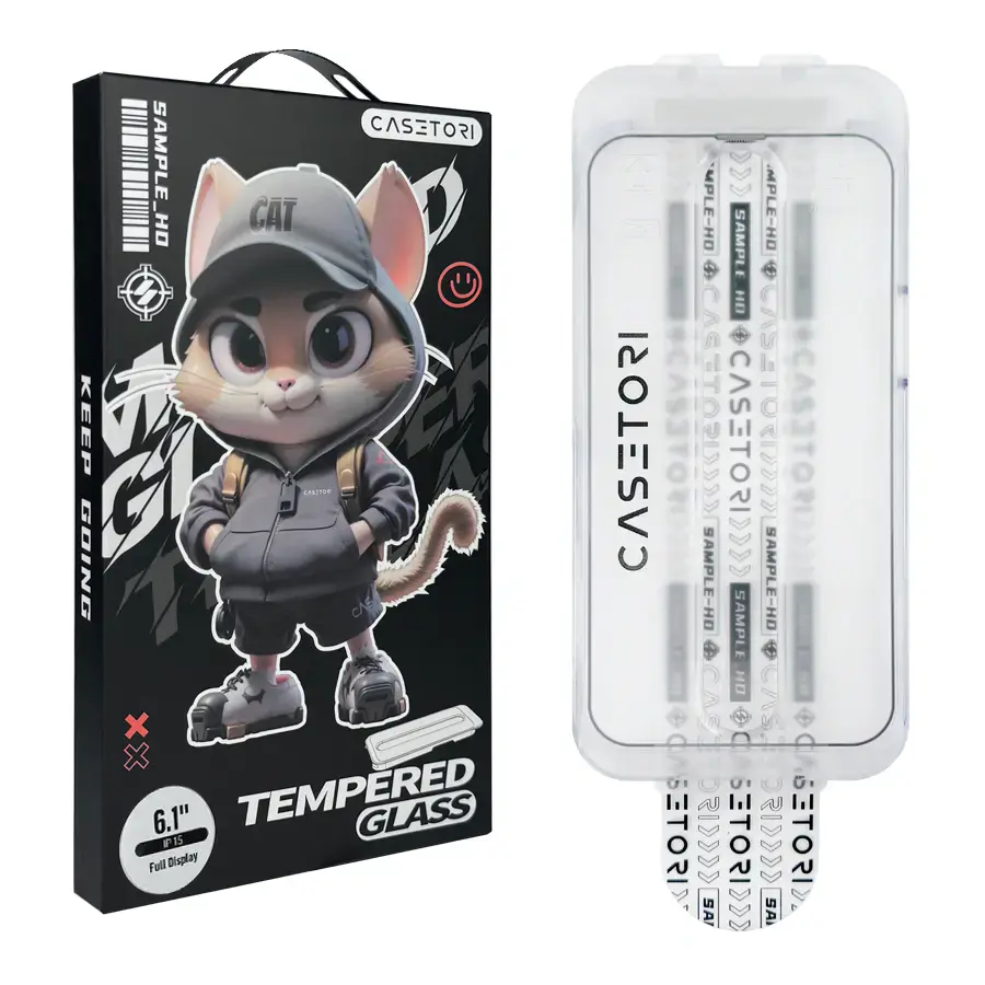 Захисне скло CASETORI Sample HD Anti Dust Glass для iPhone 15