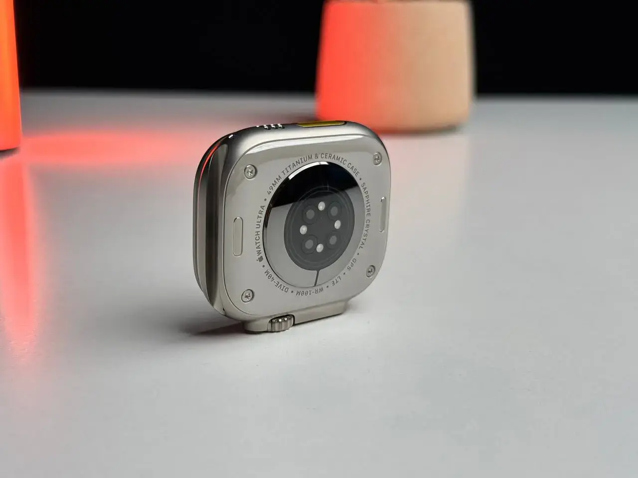 NEW NO BOX Apple Watch Ultra 2 GPS + Cellular 49mm Titanium Case with Blue Ocean Band (MREG3) Стан: нові | Акумулятор: 100% | Комплект: без коробки | Гарантія: 12 міс.