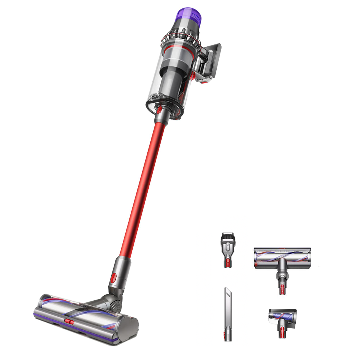 Пилосос Dyson Outsize Vacuum - Nickel/Red (447922-01) US