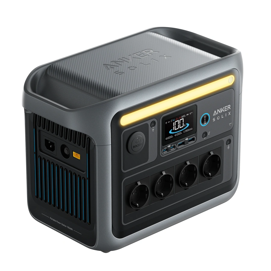 Портативна зарядна станція Anker SOLIX C1000 Portable Power Station 1056Wh | 1800W (A1761311)