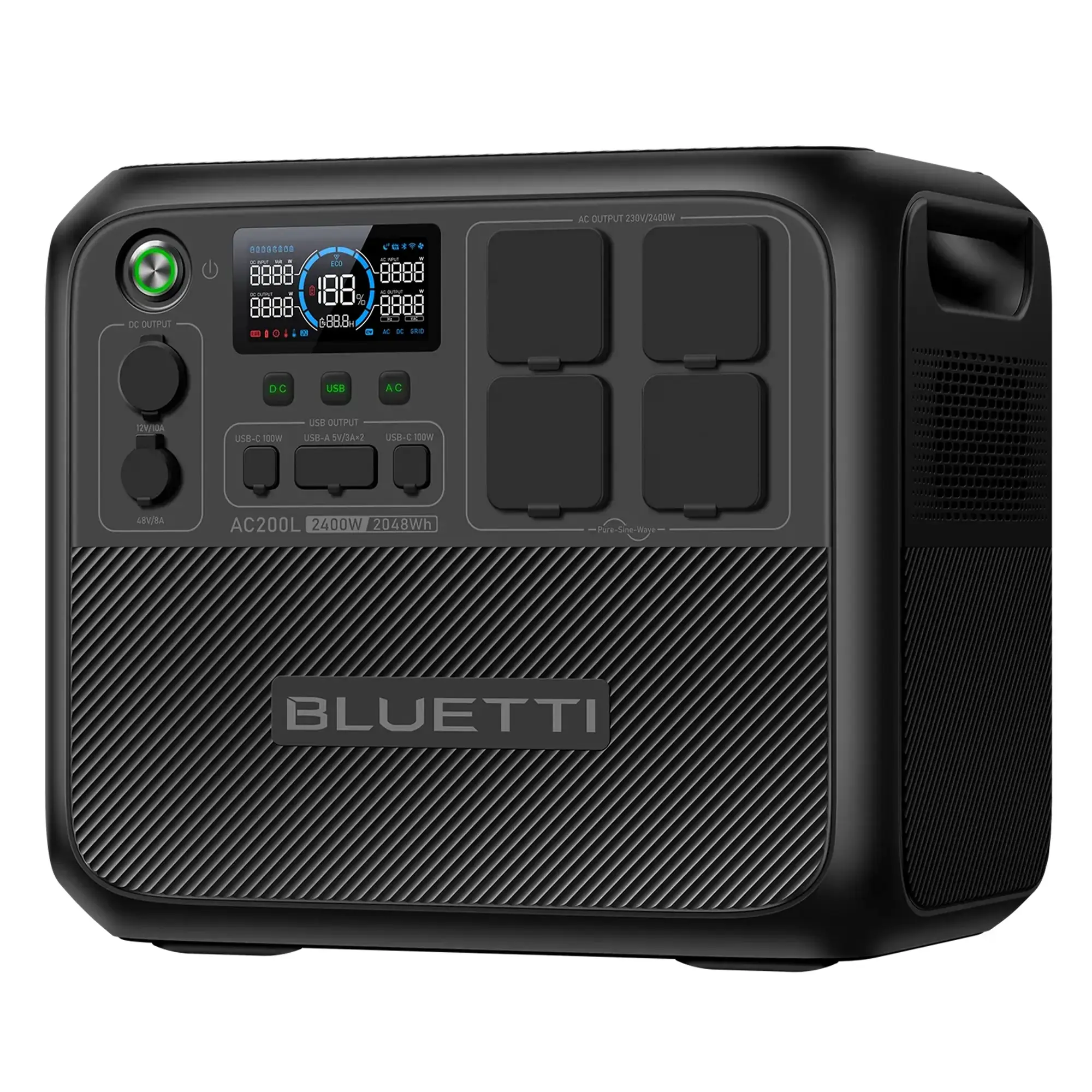 Портативная зарядная станция BLUETTI AC200L Portable Power Station | 2400W 2048Wh