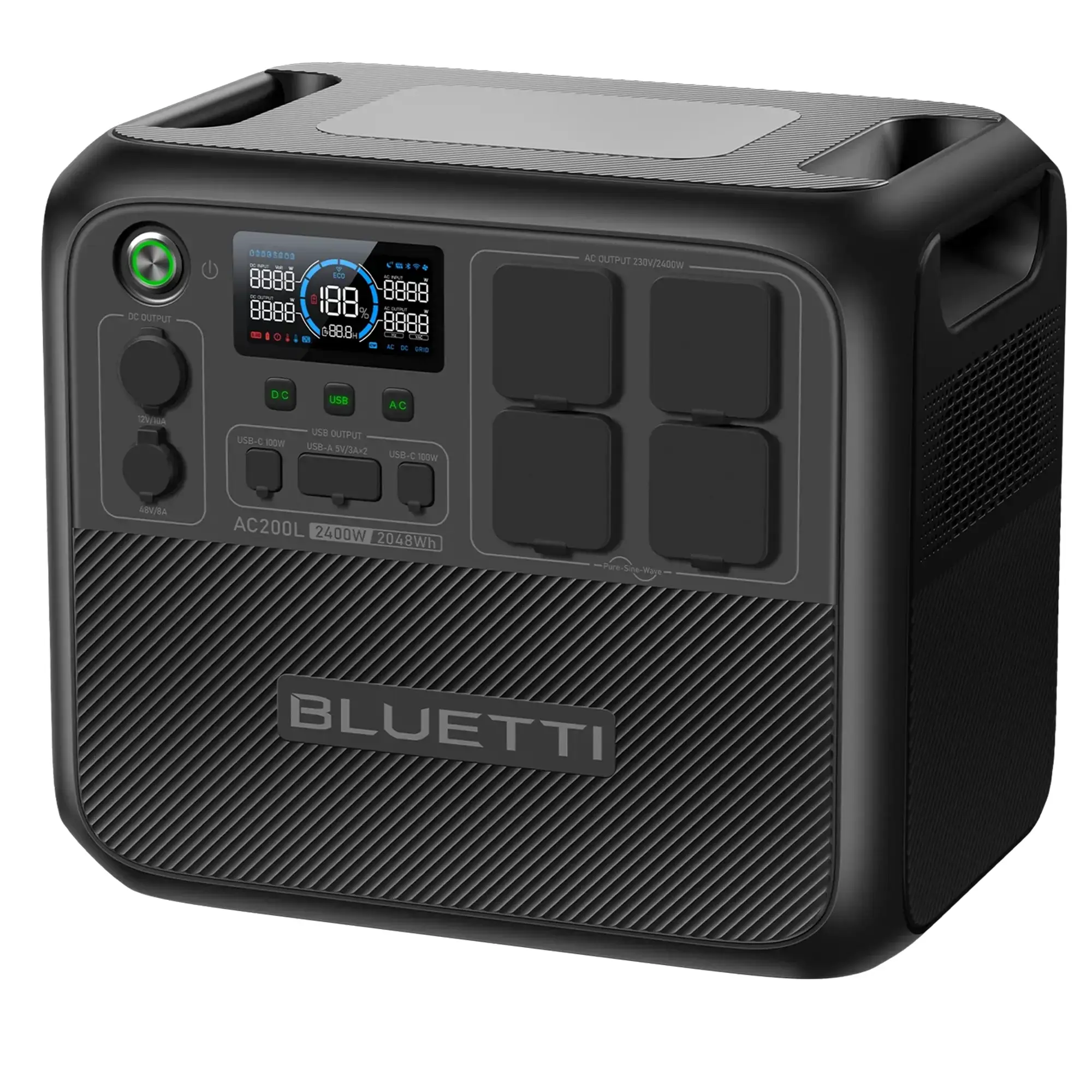 Портативная зарядная станция BLUETTI AC200L Portable Power Station | 2400W 2048Wh