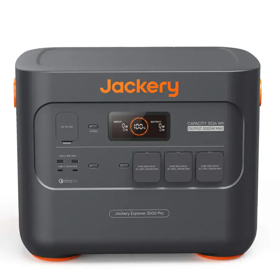 Портативная зарядная станция Jackery Explorer 3000 Pro | 3024Wh 3000W (70-3000-EUOR01)